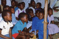 Swazi children in service